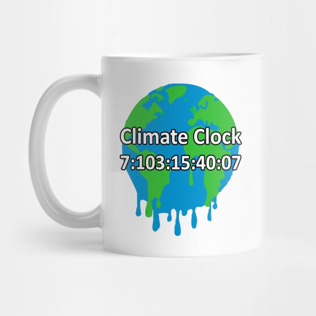 Climate Change Clock Global Warming by ThingyDilly